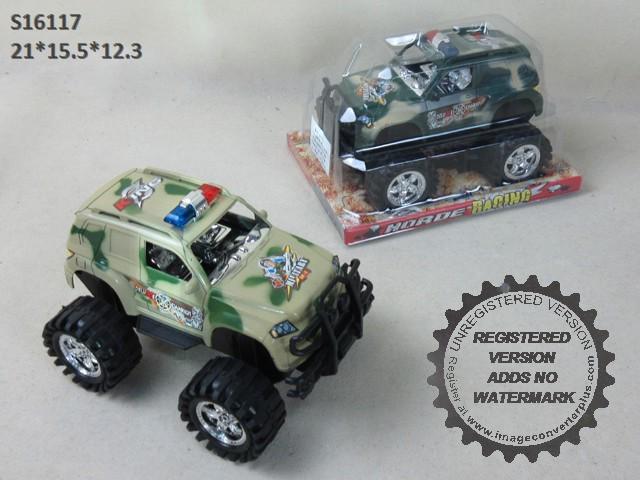 FRICTION POLICE CAR (K-18)(B-6)