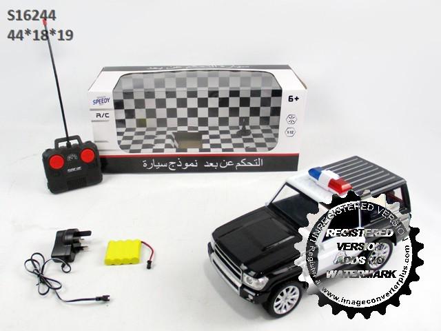 RUBA 4CH RC POLICE CAR (K-21)(E-12)(M-13)(M2)(B-7)M10/N12