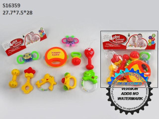 BABY RATTLE SET (A-9)(R-21)(F-32) BABY RATTLE SET (A-9)(R-21)(F-32)