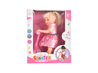 SCOOTER AND DOLL (F-26)(M-5)(A-17)(E-11)(A-12)