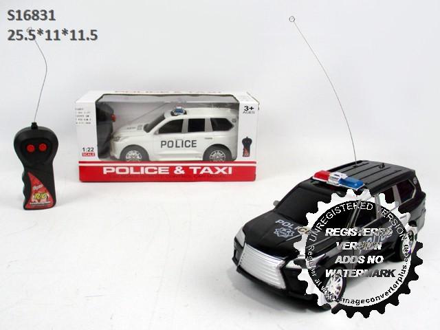 2CH RC POLICE CAR (R-1)(A-23)(R-10)(K20)(C-5)