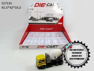 PULL BACK METAL TRUCK (M-9)(S-2)