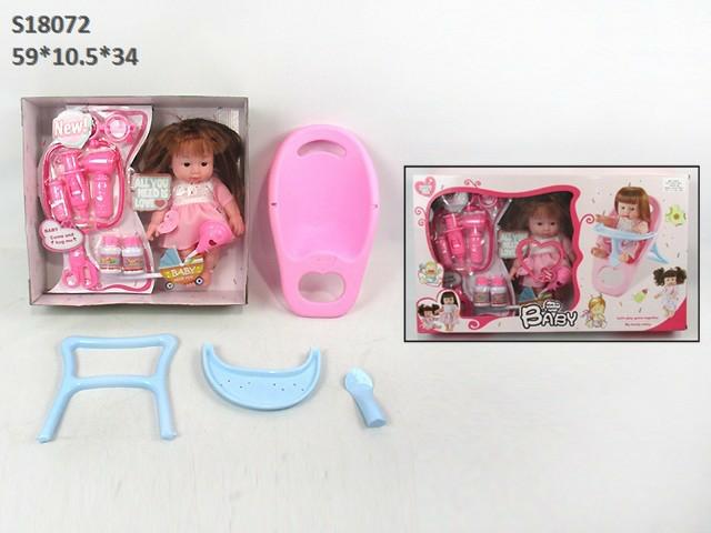 DINNING CHAIR AND DOLL (K-24)(D-9)(D-10)