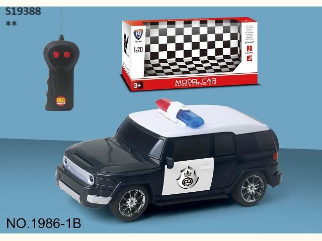 2CH RC POLICE CAR (D-12)(M-4)(B-3)(M-3)