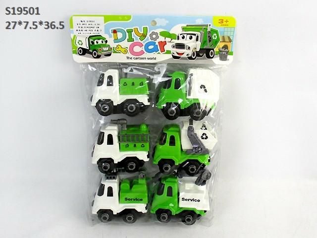 ASSEMBLE TRUCK FRICTION POLICE CAR (D10/K10/M09/E12/M10