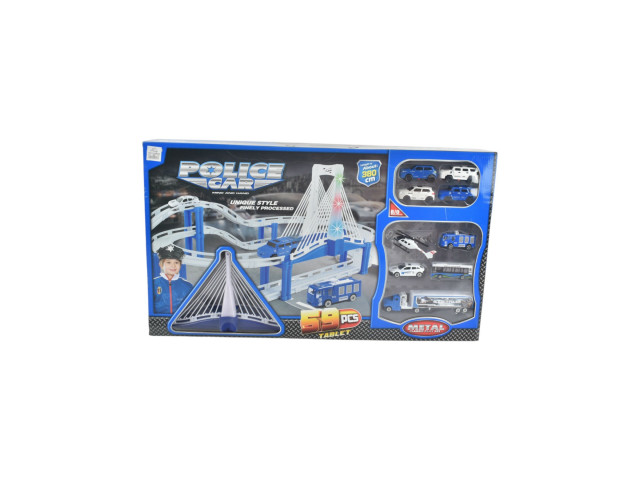 BO RAIL SET WITH METAL CAR (R-24)(B-9) BO RAIL SET WITH METAL CAR (R-24)(B-9)