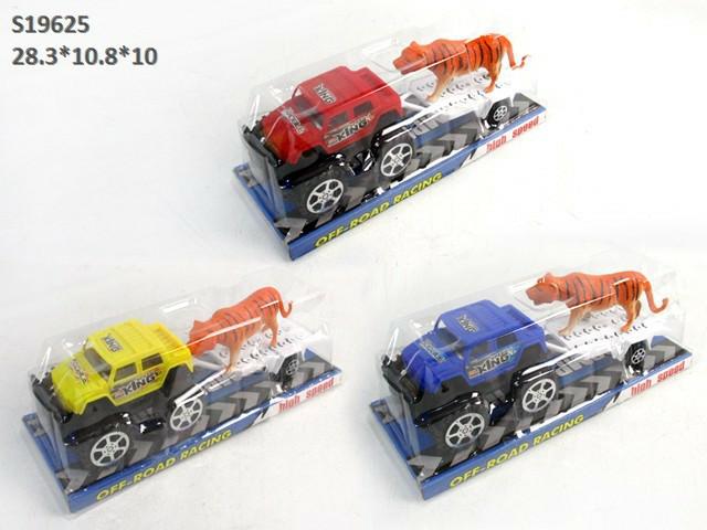 FRICTION CAR WITH ANIMAL (D-16)(A-13)(C-4)(B-4/A9