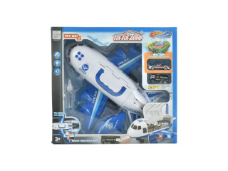 FRICTION METALPOLICE PLANE WITH METAL CAR W/SMOKE (F-20)(B-3) FRICTION METALPOLICE PLANE WITH METAL CAR W/SMOKE (F-20)(B-3)