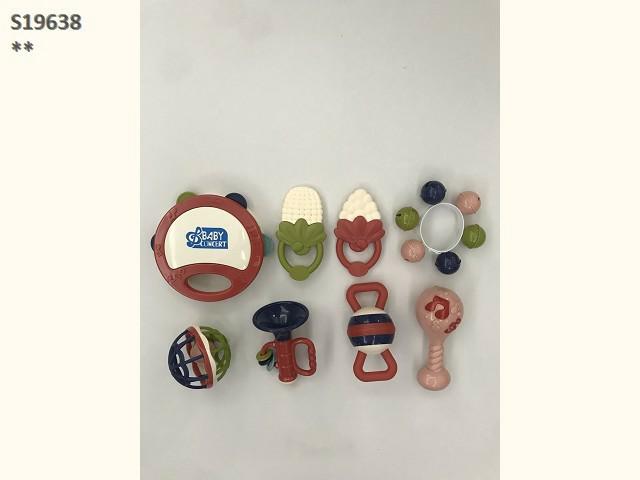 BABY RATTLE SET (M-5)(K-7)(R-10)