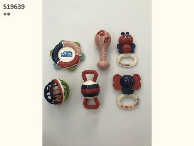 BABY RATTLE SET (R-17)(B-08)(R-02)