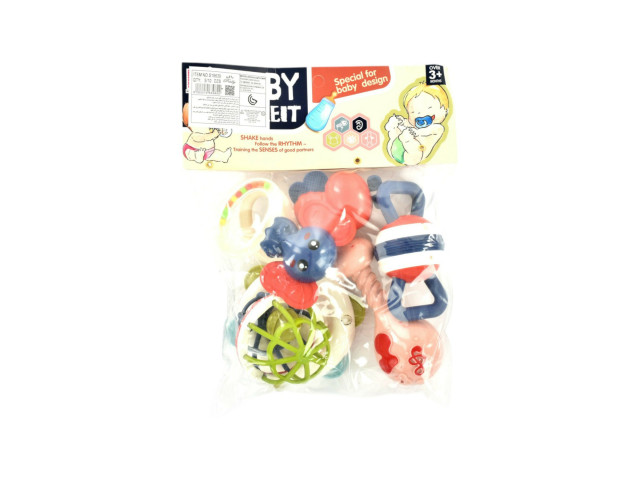 BABY RATTLE SET (R-17)(B-08)(R-02)