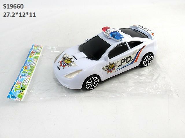 FRICTION POLICE CAR (K-8)(K-7)(F-3)(B-04)