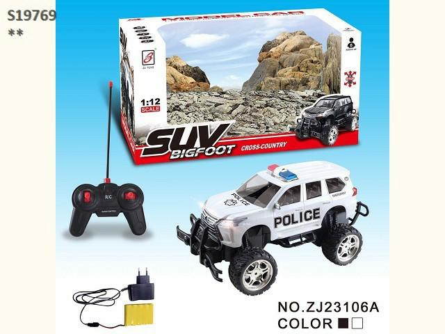 4CH RC POLICE CAR (K-8)(K-19)(R-18)