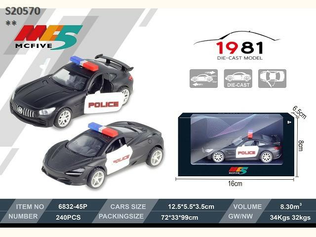 PULLBACK POLICE CAR(S-14)