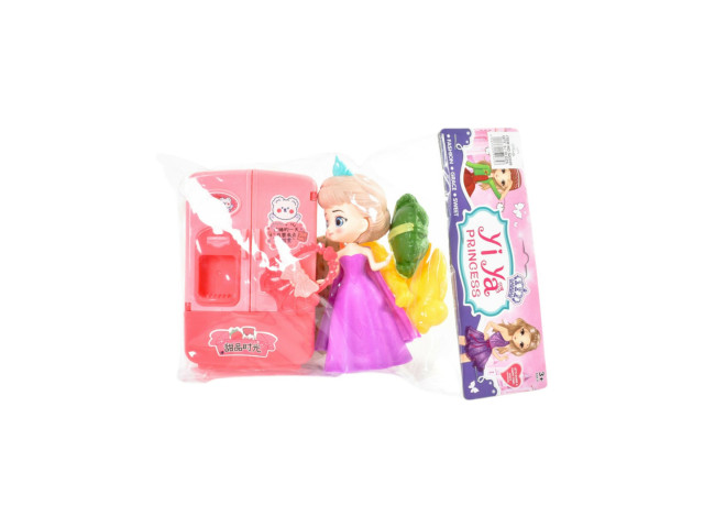 KITCHEN SET & DOLL H25