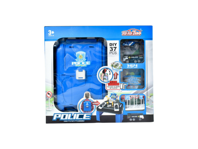 METAL POLICE PARING LOT N12