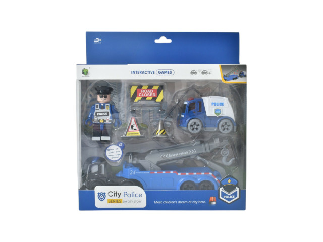 FRICTION POLICE TRUCK Z6