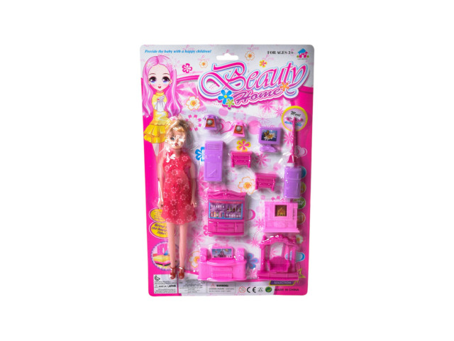 FURNITURE SET AND DOLL