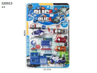 PULLBACK POLICE CAR Z15