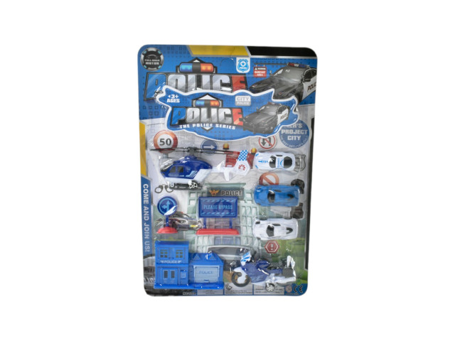 PULLBACK POLICE CAR Z15
