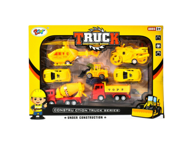 PULL BACK TRUCK SET (C-12)(R-32)