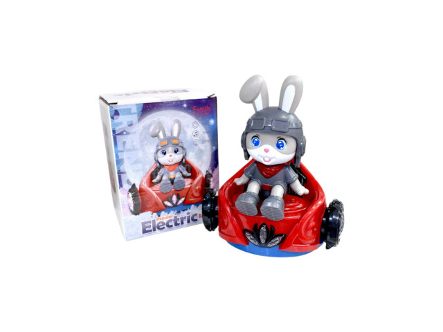 BO CAR WITH RABBIT