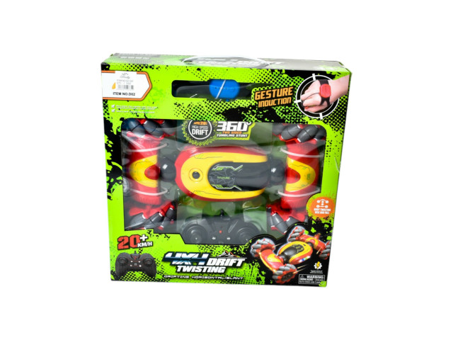 RC STUNT CAR WITH WATCH (H-117)(F-23)(M-13)