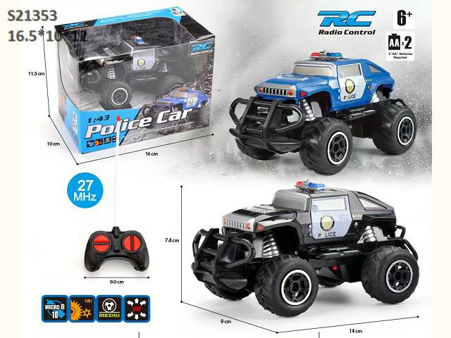 4CH RC POLICE CAR