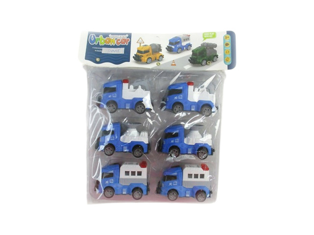 PULL BACK POLICE CAR