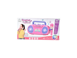 SINGING MACHINE WITH MICROPHONE SINGING MACHINE WITH MICROPHONE