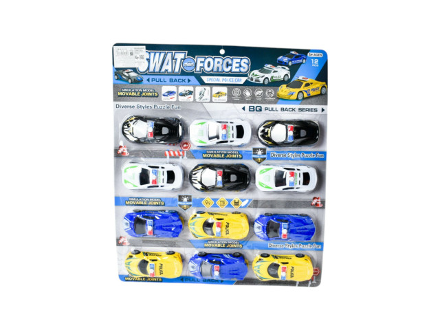 PULL BACK POLICE CAR