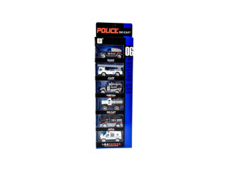 FREE WHEEL METAL POLICE CAR FREE WHEEL METAL POLICE CAR