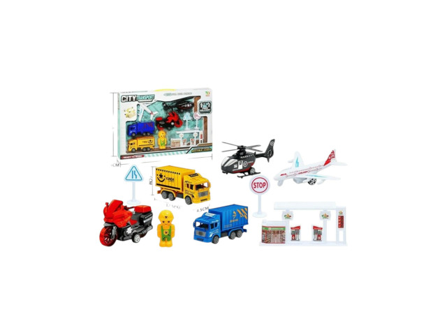 PULL BACK TRUCK SET