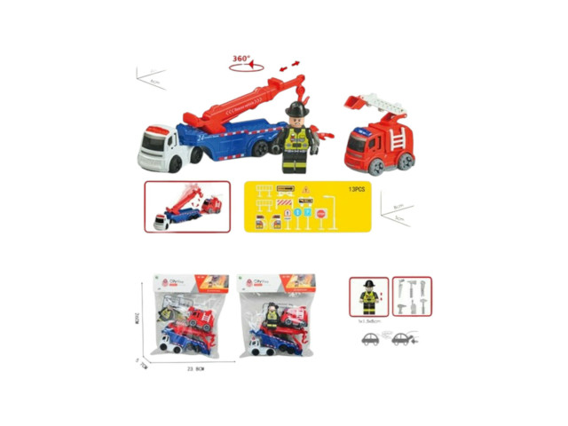 FRICTION FIRE ENGINE SET FRICTION FIRE ENGINE SET