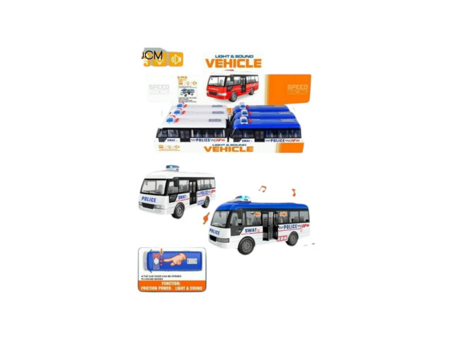 FRICTION POLICE BUS