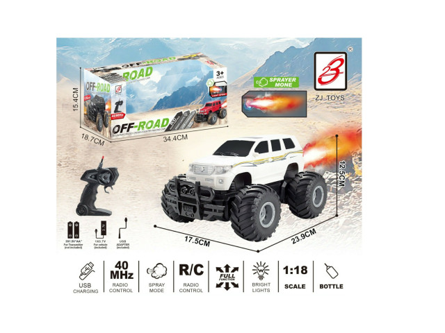 5CH RC CAR WITH SMOKE(W/BATTERY,W/CHARGER)