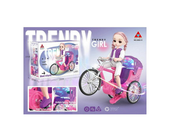 BO TRICYCLE WITH DOLL