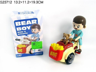 BO STUNT TRICYCLE WITH DOLL (LABBAIK SOUND,W/LIGHT) BO STUNT TRICYCLE WITH DOLL (LABBAIK SOUND,W/LIGHT)