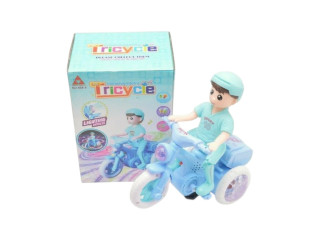 BO TRICYCLE WITH TOY(LABBAIK SOUND,W/LIGHT)
