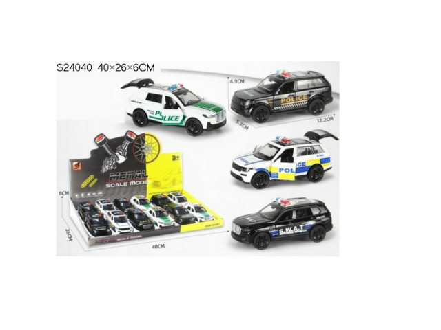 PULL BACK METAL TRUCK(12PCS)BOX