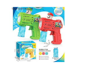 مسدس فقاعات (مع بطارية) (مع ضوء)