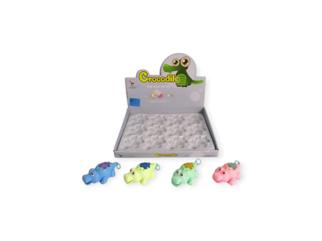 PULL LINE CROCODILE(W/LIGHT12PCS)BOX)