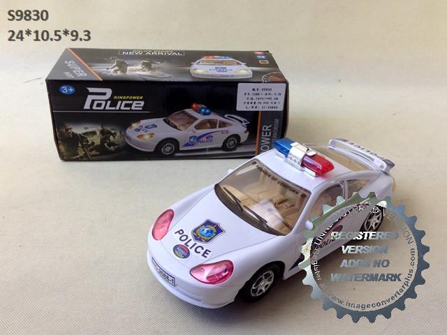 POLICE CAR WITH LIGHT AN MUSIC (P-16)(K20)(B-3)(A-9)(C-02)/C10/R23
