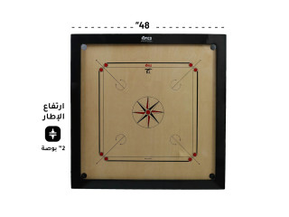 لوح كاروم 48 (3 بوصة) حدود أسود لوح كاروم 48 (3 بوصة) حدود أسود