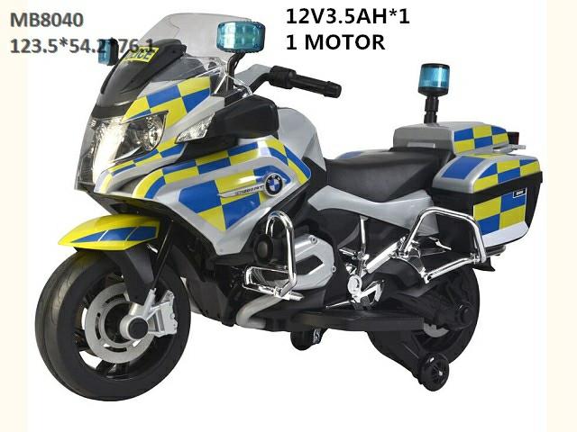 CHILDREN BO RIDE ON POLICE MOTORCYCLE (J-7)(J-68)(J-22)