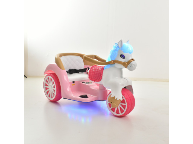 BO RIDE ON HORSE CART