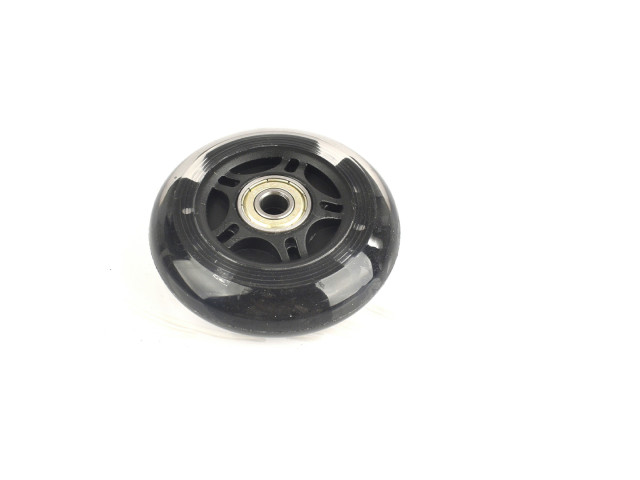 WHEEL WITH BEARING,BLACK WHEEL CORE WITH TRANSPARENT WHEEL OUTER (H-52)