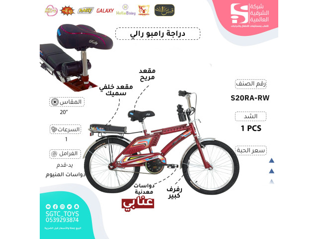 RALLY 20' BIYCLE (RED WINE)