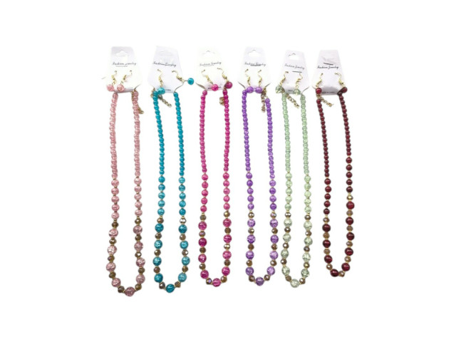 NECKLACE WITH EARRINGS(P-55)