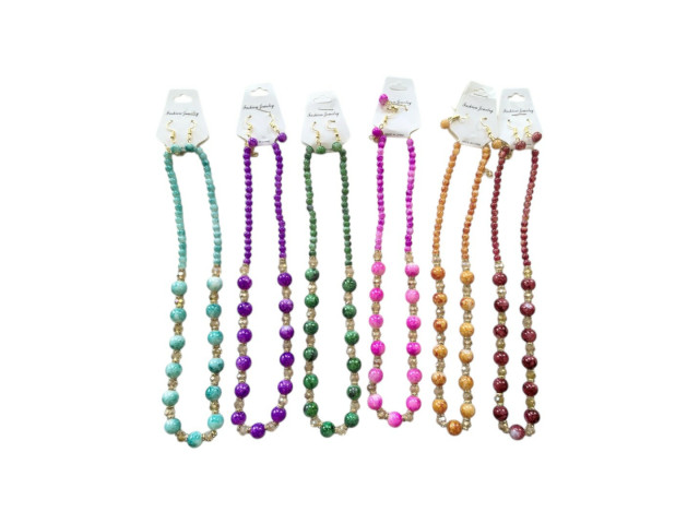 NECKLACE WITH EARRINGS NECKLACE WITH EARRINGS